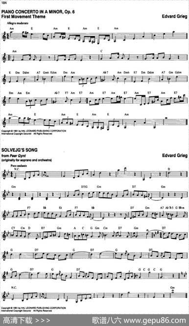 TheRealLittleClassicalFakeBook（P181-200）