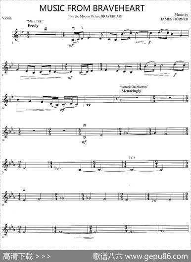 MUSICFROMBRAVEHEART