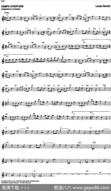 TheRealLittleClassicalFakeBook（P201-220）