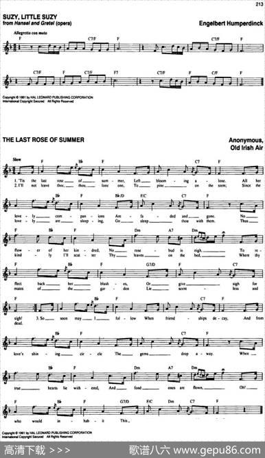 TheRealLittleClassicalFakeBook（P201-220）