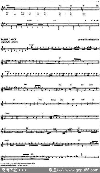 TheRealLittleClassicalFakeBook（P201-220）