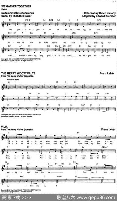 TheRealLittleClassicalFakeBook（P201-220）