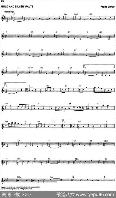 TheRealLittleClassicalFakeBook（P201-220）