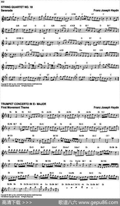 TheRealLittleClassicalFakeBook（P201-220）