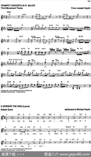 TheRealLittleClassicalFakeBook（P201-220）