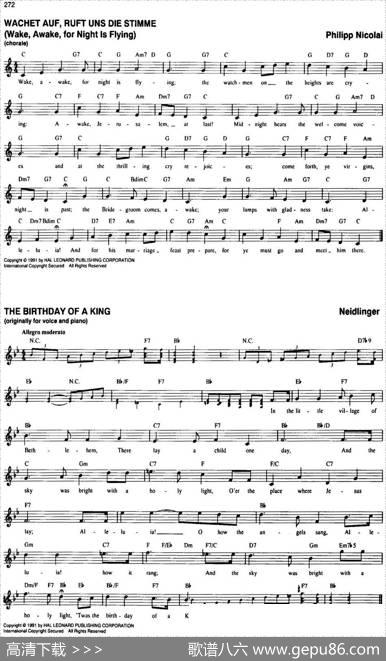 TheRealLittleClassicalFakeBook（P261-280）