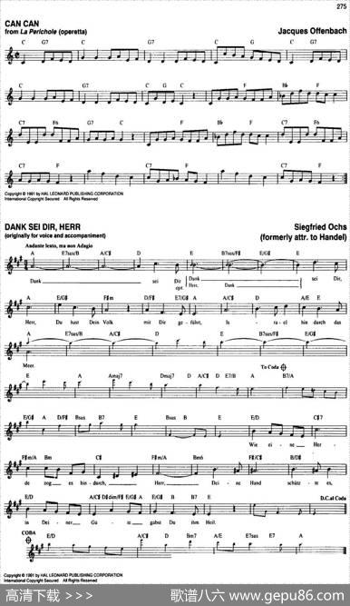 TheRealLittleClassicalFakeBook（P261-280）