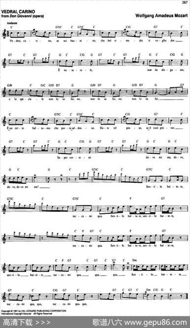 TheRealLittleClassicalFakeBook（P261-280）