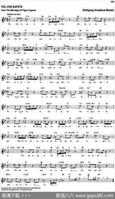 TheRealLittleClassicalFakeBook（P261-280）