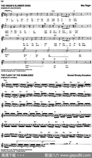 TheRealLittleClassicalFakeBook（P281-300）