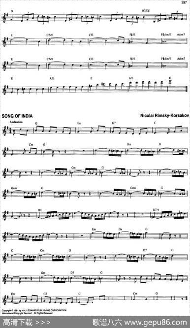 TheRealLittleClassicalFakeBook（P281-300）