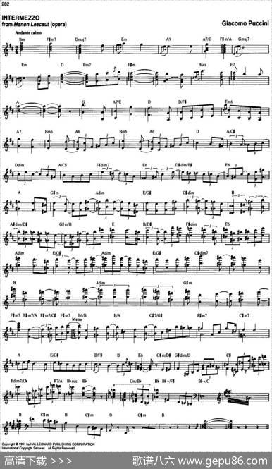 TheRealLittleClassicalFakeBook（P281-300）