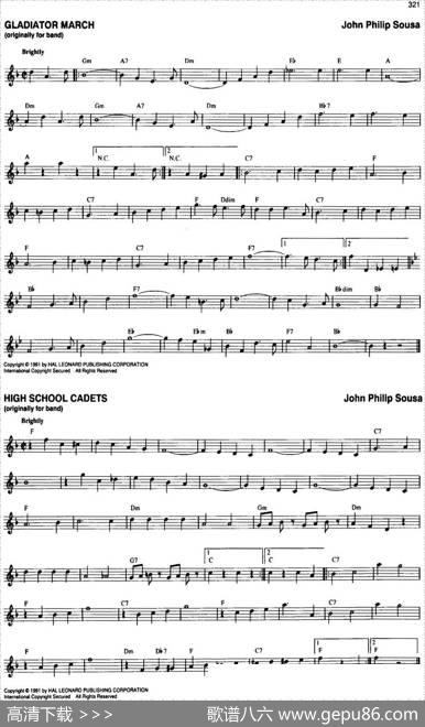 TheRealLittleClassicalFakeBook（P321-340）