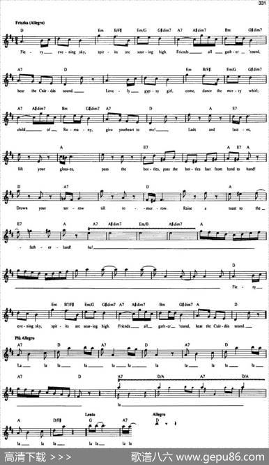 TheRealLittleClassicalFakeBook（P321-340）