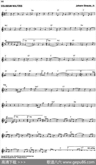 TheRealLittleClassicalFakeBook（P321-340）