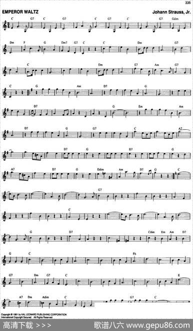 TheRealLittleClassicalFakeBook（P321-340）