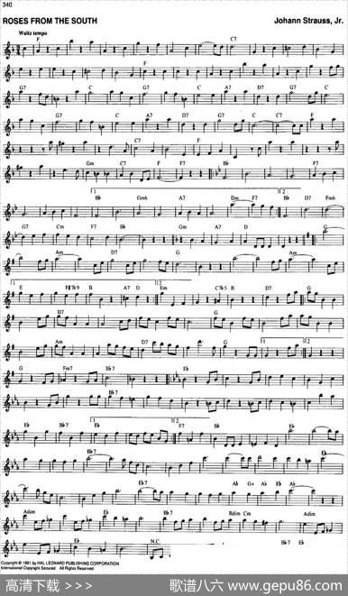 TheRealLittleClassicalFakeBook（P321-340）