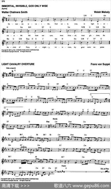 TheRealLittleClassicalFakeBook（P361-380）