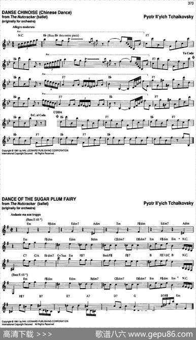 TheRealLittleClassicalFakeBook（P361-380）