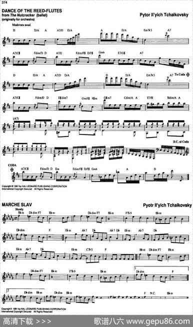 TheRealLittleClassicalFakeBook（P361-380）