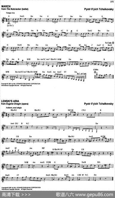 TheRealLittleClassicalFakeBook（P361-380）