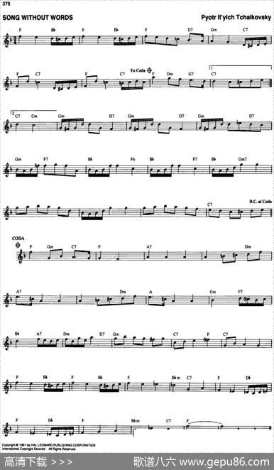 TheRealLittleClassicalFakeBook（P361-380）