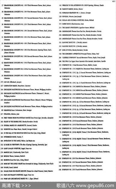 TheRealLittleClassicalFakeBook（P401-413）