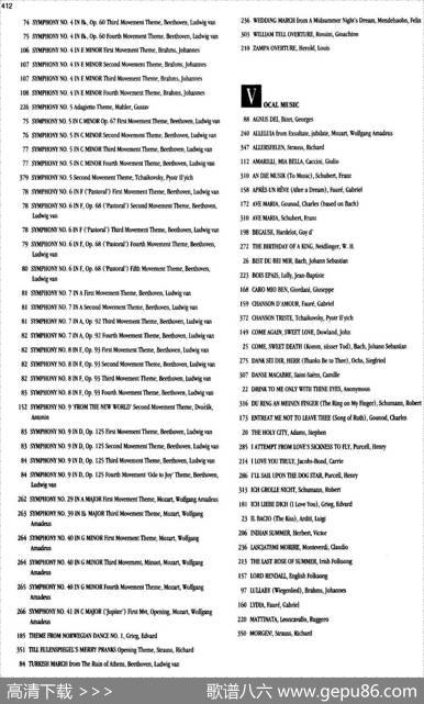 TheRealLittleClassicalFakeBook（P401-413）