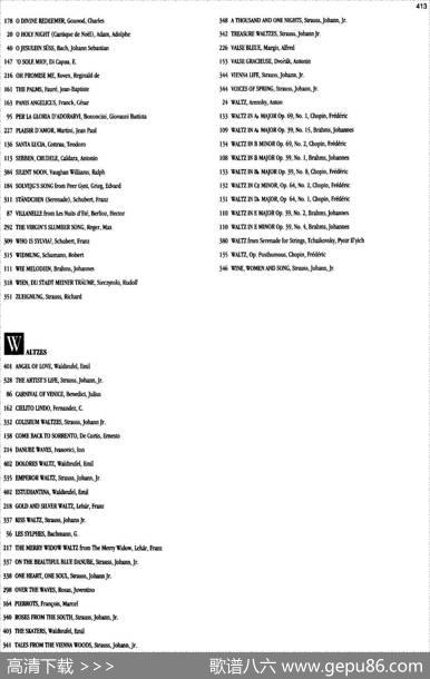 TheRealLittleClassicalFakeBook（P401-413）
