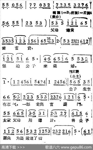 御花园二钗露智（电影《女驸马》选曲、公主、素珍唱段）