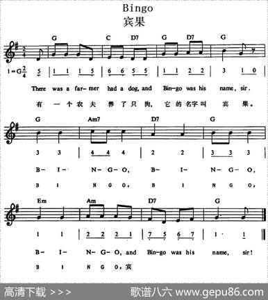 Bingo（宾果）