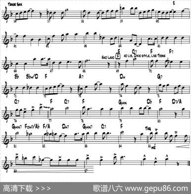 THEDIAMONDSTATERAG（四重奏·次中音萨克斯分谱）