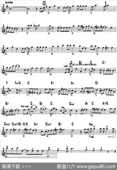 THEDIAMONDSTATERAG（四重奏·中音萨克斯分谱）