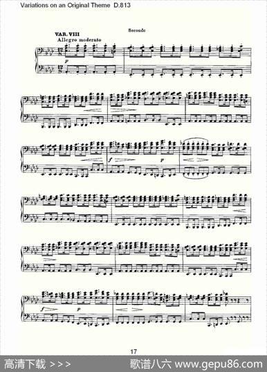 VariationsonanOriginalThemeD.813（原生态主题变鸣曲D.）