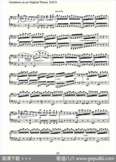 VariationsonanOriginalThemeD.813（原生态主题变鸣曲D.）