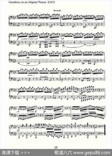 VariationsonanOriginalThemeD.813（原生态主题变鸣曲D.）