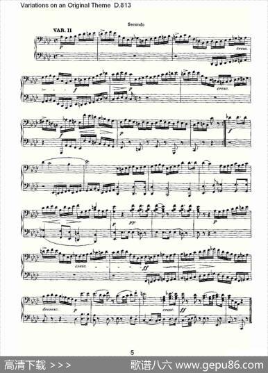 VariationsonanOriginalThemeD.813（原生态主题变鸣曲D.）