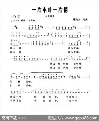 一片木叶一片情 - 张传义|张传义