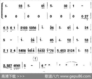 歌剧《洪湖赤卫队》全剧第三场第一曲