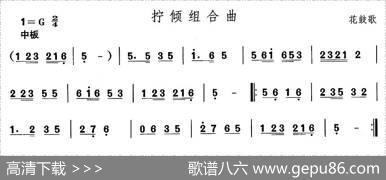 中国民族民间舞曲选（五)安徽花鼓灯：拧倾组合）
