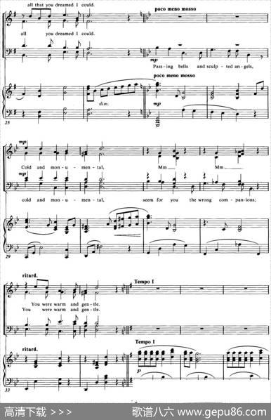 ChoralSuitefromThePhantomoftheOpera（2WISHINGYOUWERESOMEHOWHEREAGAIN、四重奏）