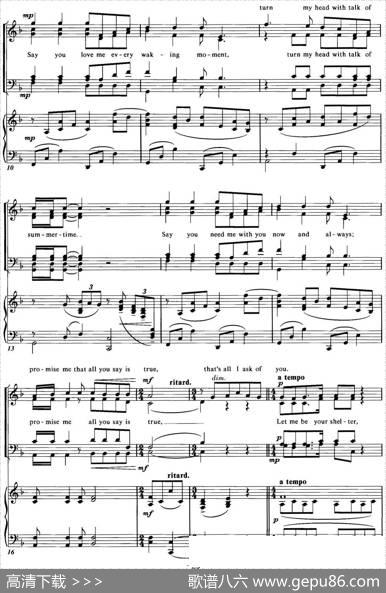 ChoralSuitefromThePhantomoftheOpera（5ALLIASKOFYOU、四重奏）