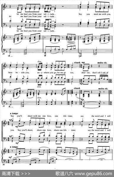ChoralSuitefromThePhantomoftheOpera（5ALLIASKOFYOU、四重奏）