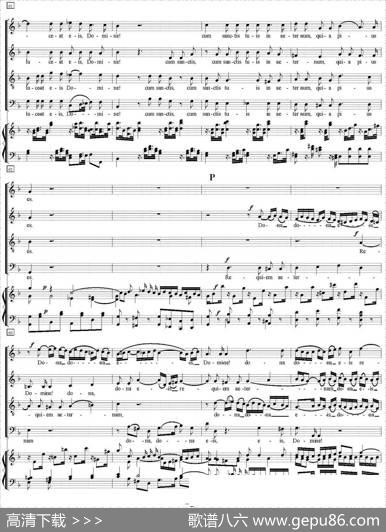 N°12AgnusDei（萨克斯四重奏+钢琴伴奏）