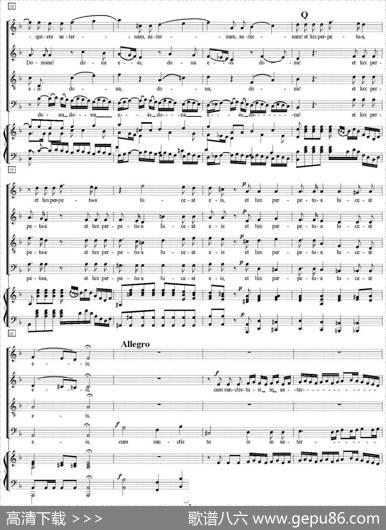 N°12AgnusDei（萨克斯四重奏+钢琴伴奏）