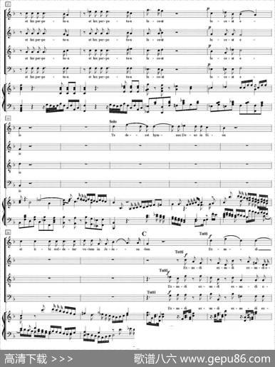 N°1Requiem（KV626）（萨克斯四重奏+钢琴伴奏）