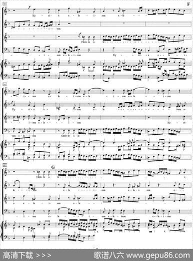 N°1Requiem（KV626）（萨克斯四重奏+钢琴伴奏）