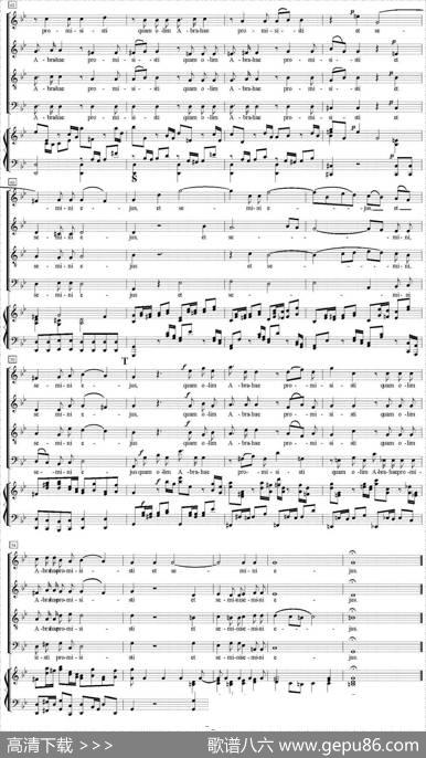 N°8DomineJesu（萨克斯四重奏+钢琴伴奏）