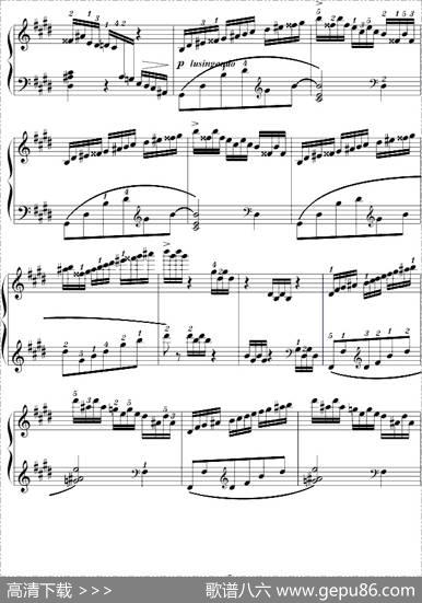 练习曲op.73no.1|莫什科夫斯基