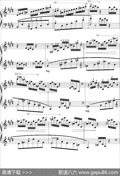 练习曲op.73no.1|莫什科夫斯基